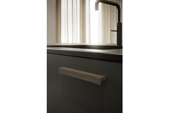 Greep elan ba160 l200 eik donker bruin